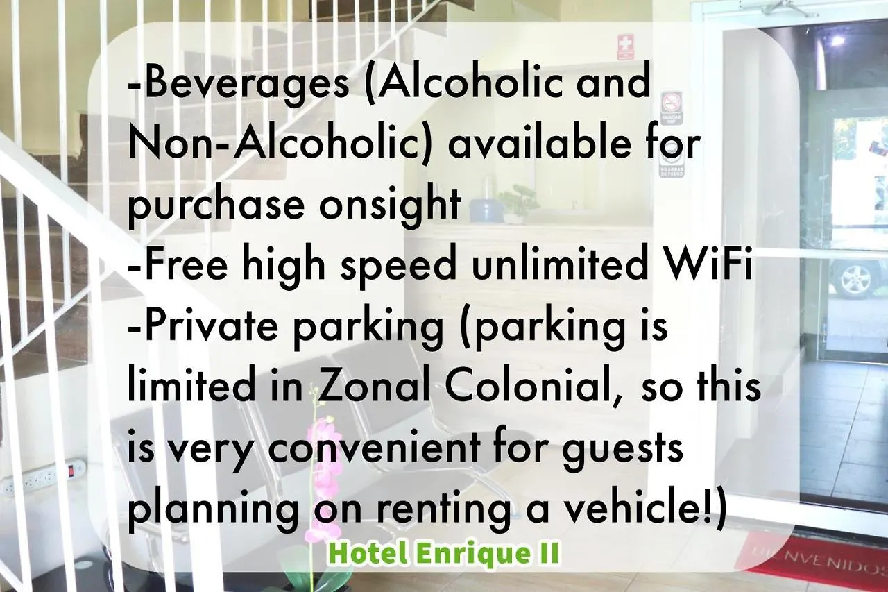 Hotel Enrique II Zona Colonial Vista Al Malecon Santo Domingo
